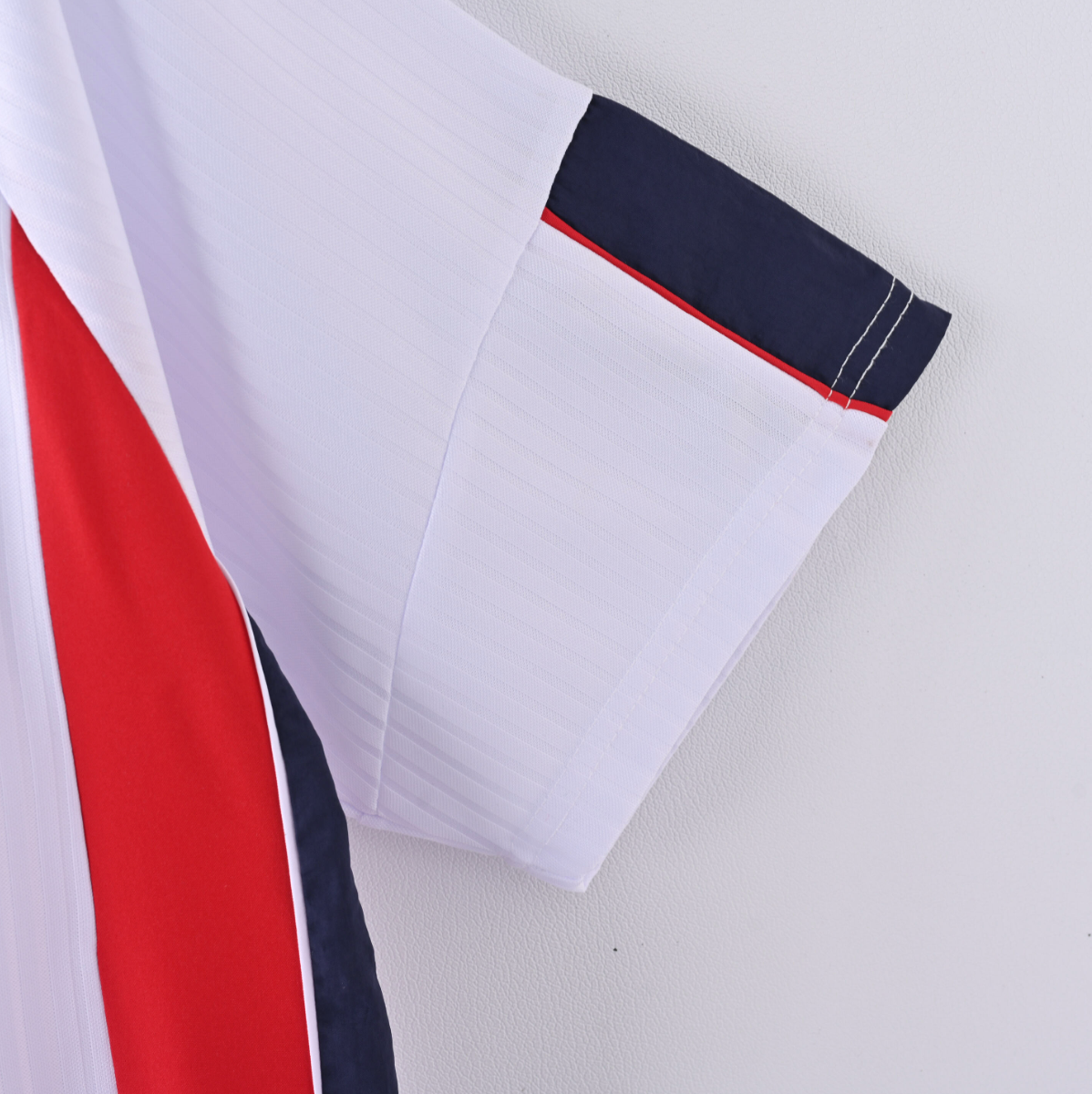 England 2010 Home Jersey — Crossed Collar x Red-Panel Precision
