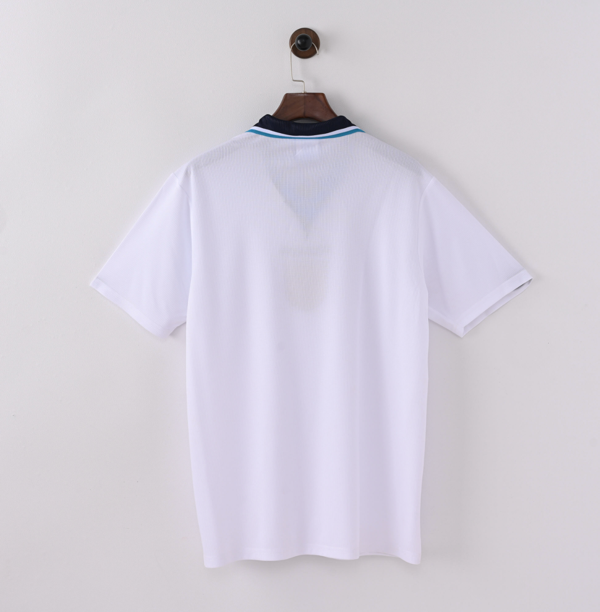 England 2007–2009 Home Jersey — Three Lions x Black-Trim Precision