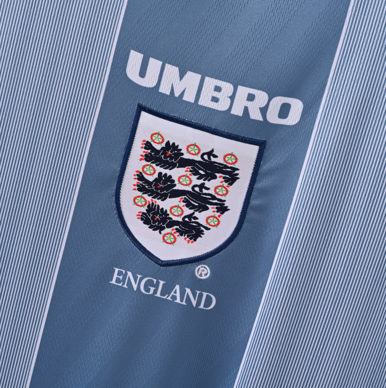 England 2011–2012 Away Jersey — Central Crest x Vertical Discipline