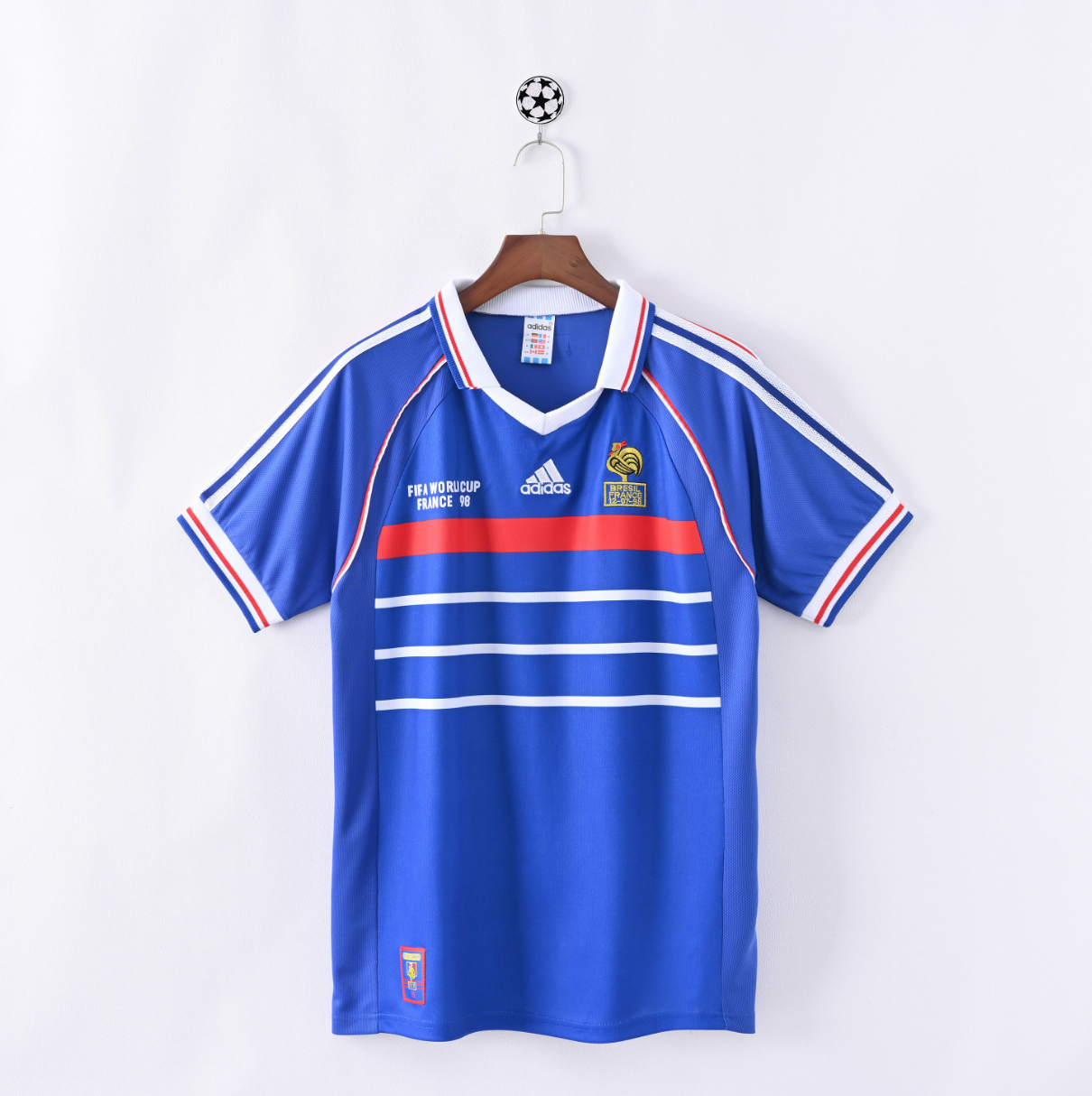 France 1998 Home Jersey — Tricolor Legacy x Champion’s Blueprint