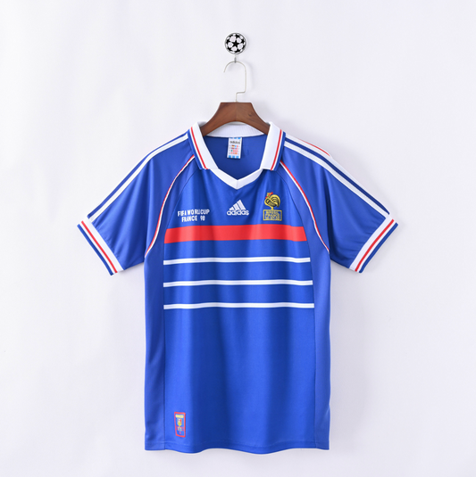 France 1998 Home Jersey — Tricolor Legacy x Champion’s Blueprint