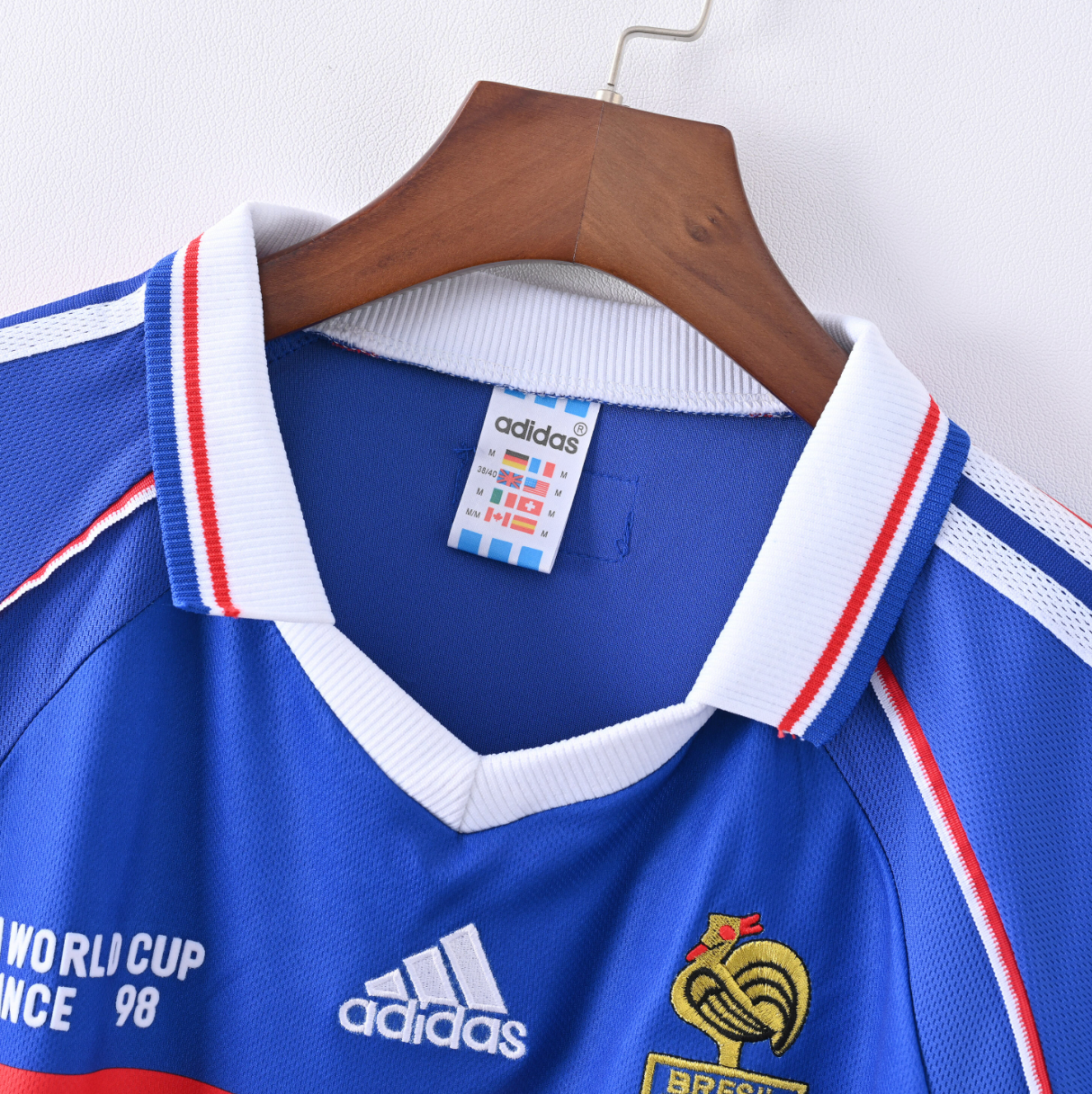 France 1998 Home Jersey — Tricolor Legacy x Champion’s Blueprint
