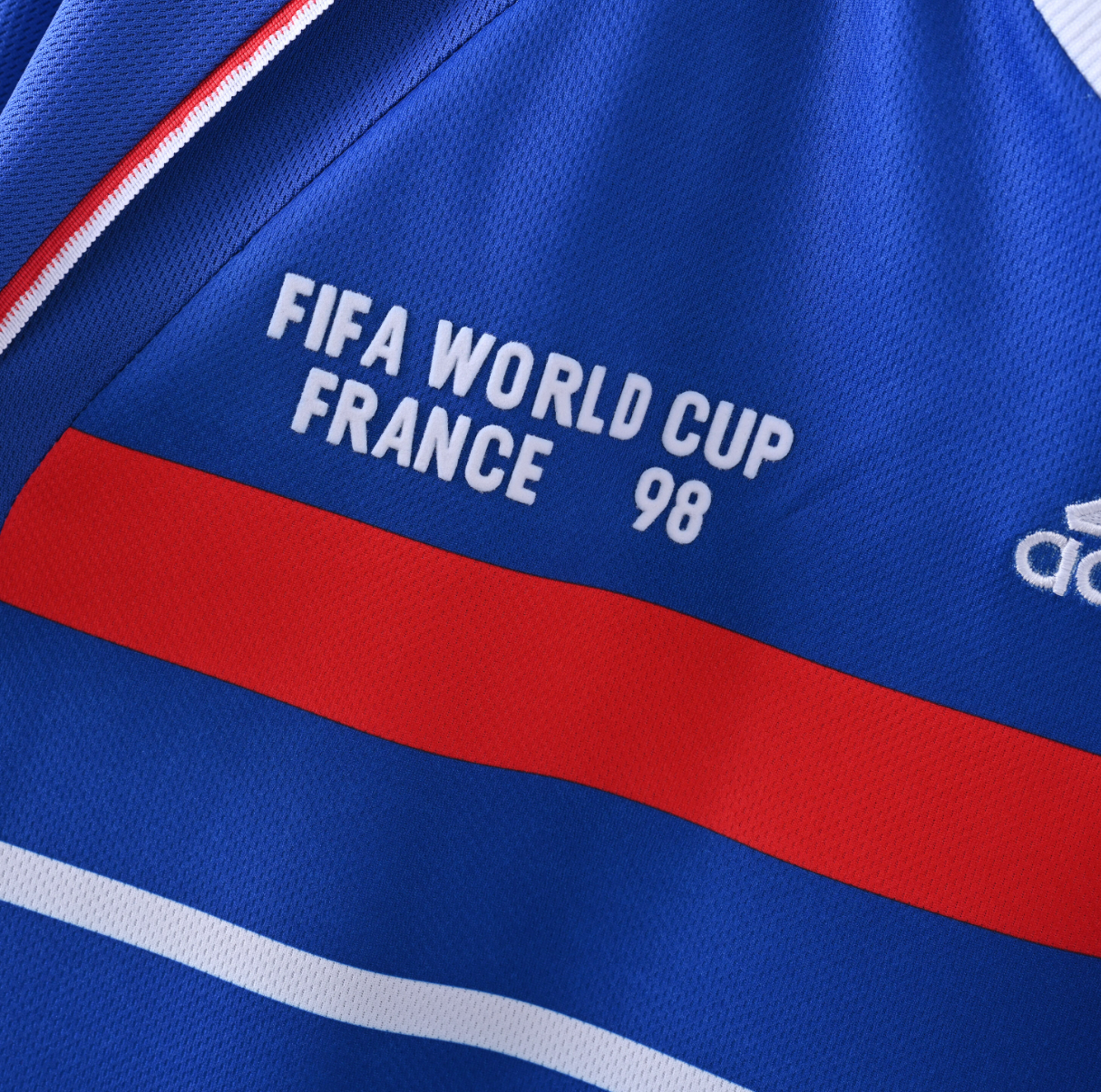 France 1998 Home Jersey — Tricolor Legacy x Champion’s Blueprint