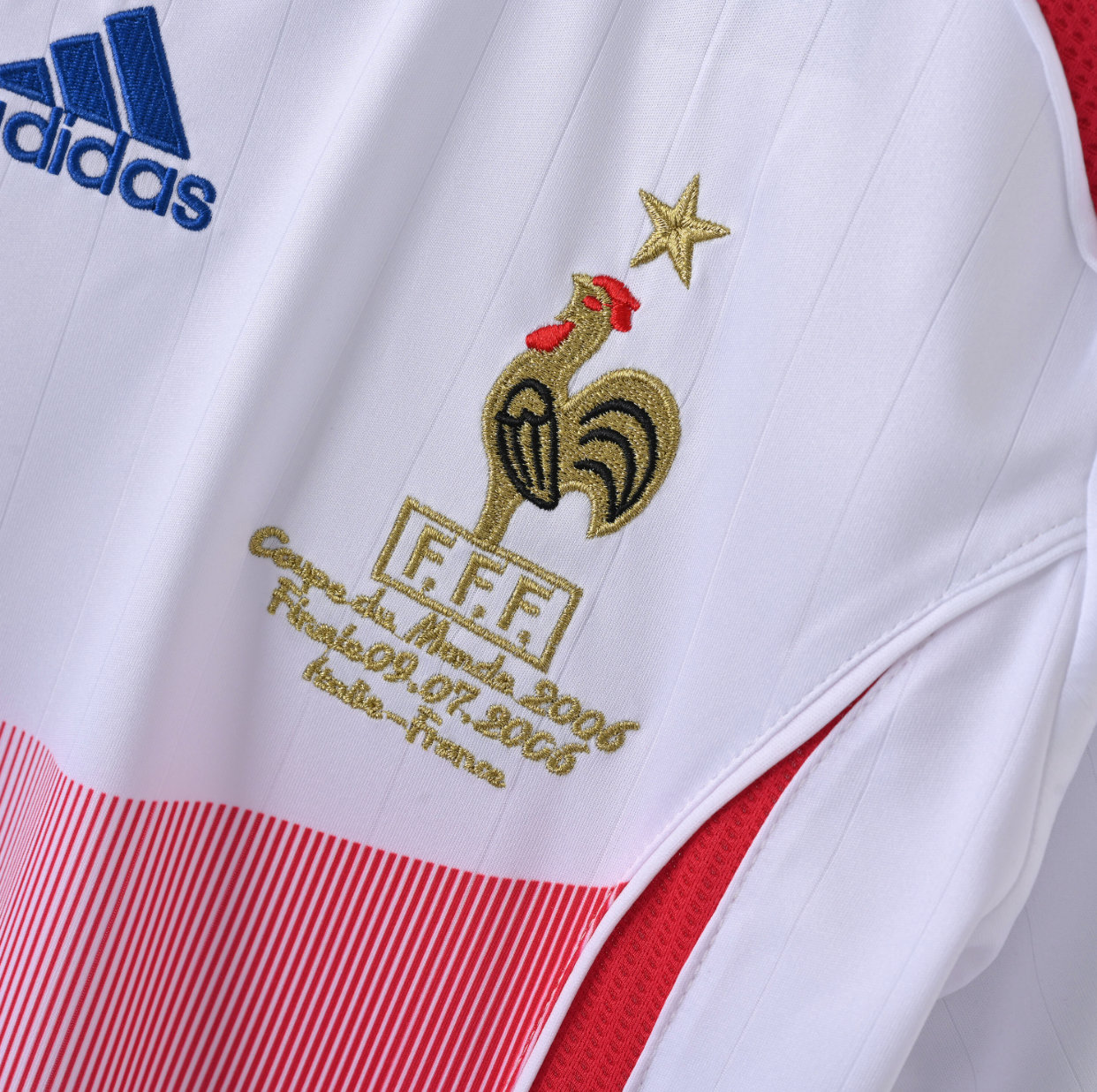 France 2010 Home Jersey — Tricolor Flow x Federation Formality