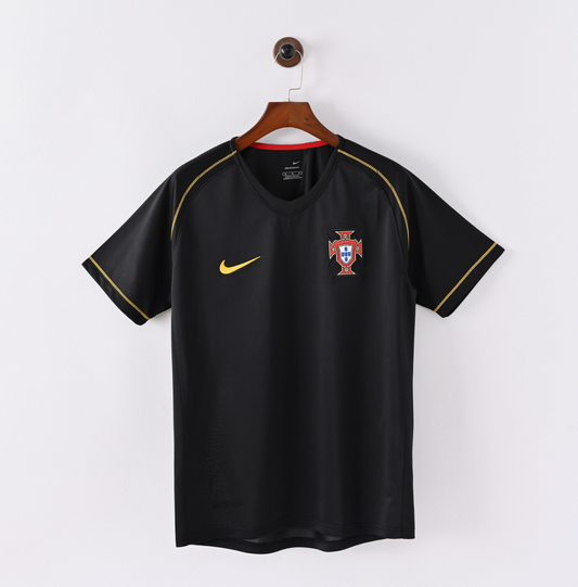 Portugal 2022 Away Jersey — Blackout Bold x Yellow Precision