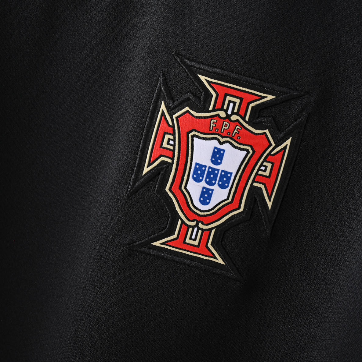 Portugal 2022 Away Jersey — Blackout Bold x Yellow Precision