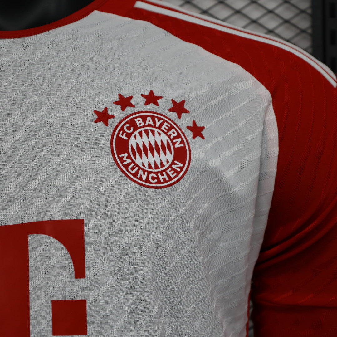 FC Bayern Munich 2024/25 Home Jersey – Long Sleeve Official Adidas Kit