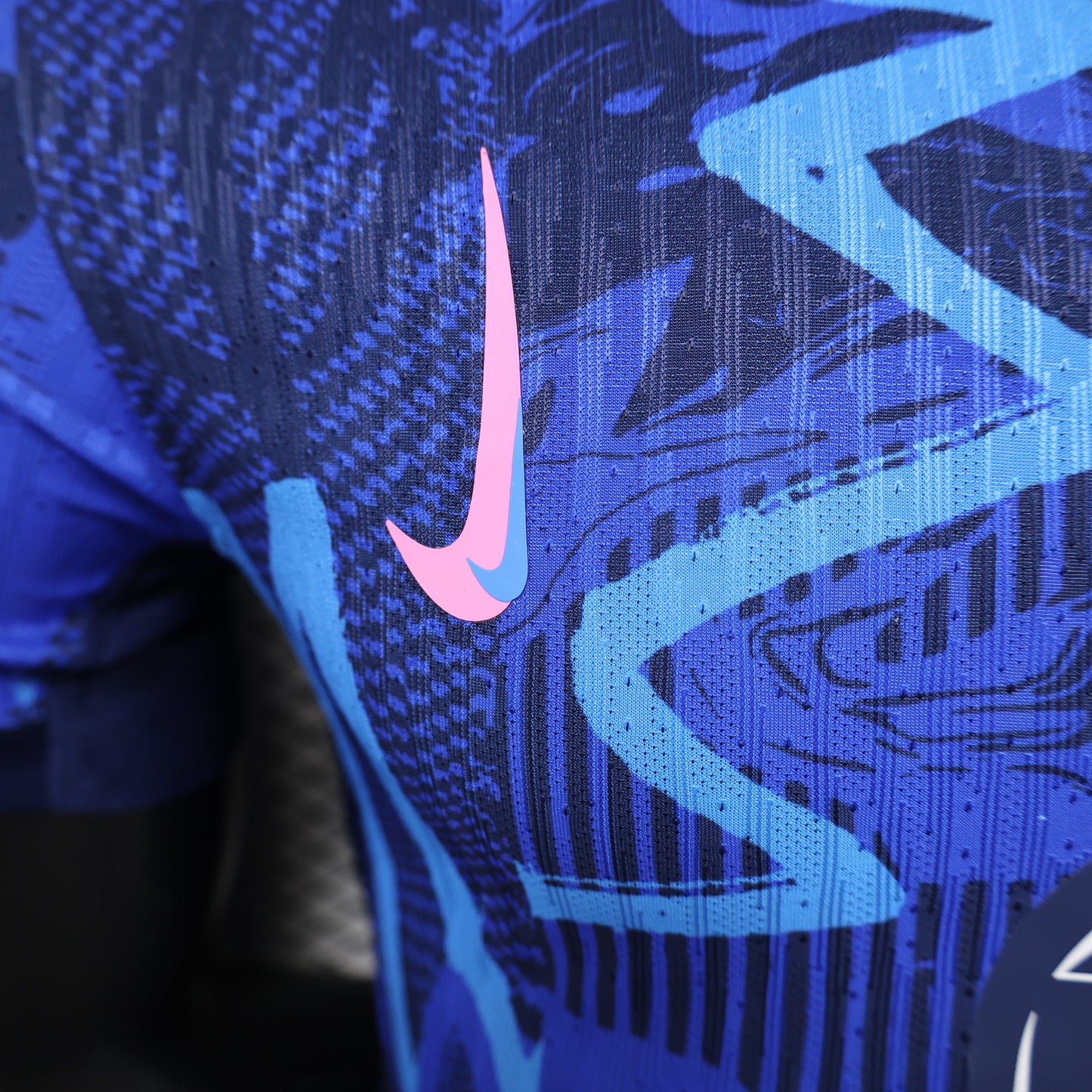 Atletico Madrid Away Jersey 2024/25 – Blue Patterned Nike Kit