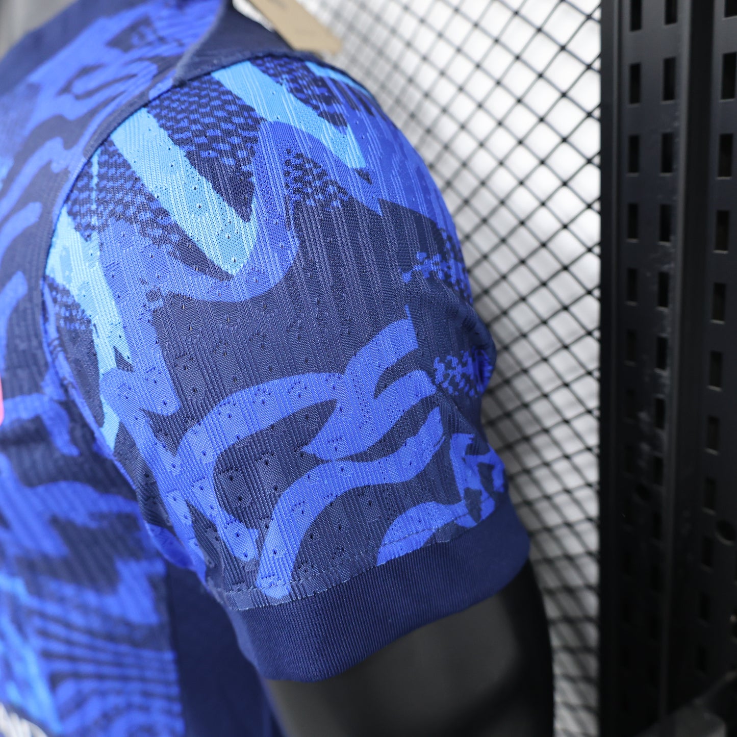 Atletico Madrid Away Jersey 2024/25 – Blue Patterned Nike Kit